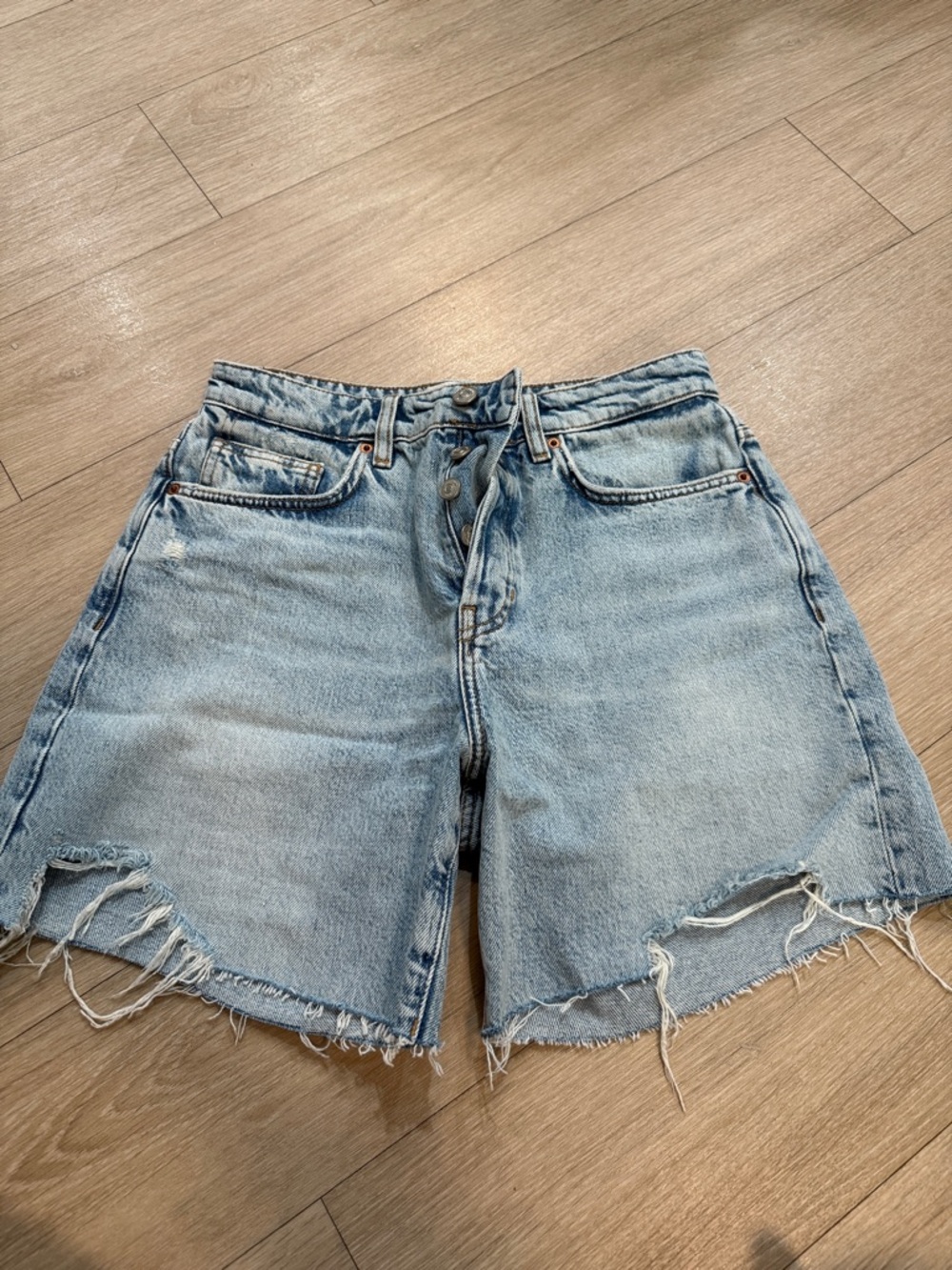Reformation Denim Shorts
